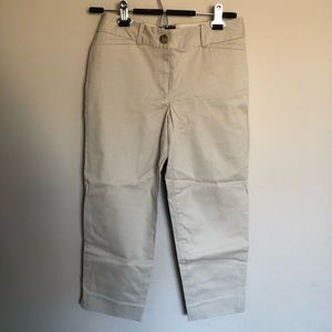 NWT Talbots Petite The Perfect Crop Pants 2P